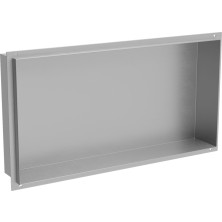 Mexen X-WALL-NR Police do steny 60x30x10, inox 1911603010