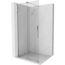 Mexen Velar Walk-in výsuvná sprchová stena 75 x 200 cm, transparentná 8 mm, chróm - 871-075-000-03-01