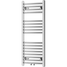 Mexen Ares kúpeľňový radiátor 900 x 400 mm, 246 W, chróm - W102-0900-400-00-01