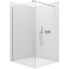 CERANO Sprchová zástena Walk-in Onyx Ľ/P chróm, transp.sklo 100x200 cm CER-DY101-100-200