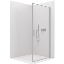 CERANO Sprchové krídlové dvere Porte L/P chróm, transparentné sklo 100x195 cm CER-413480