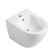 CERANO Keramický závesný bidet Fizo biela lesklá 36x37x49 cm CER-417395