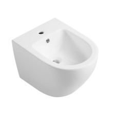 CERANO Keramický závesný bidet Fizo biela matná 36x37x49 cm CER-417413