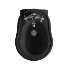 RETRO bidet závesný 38x52cm, čierna mat 102631