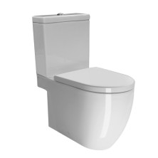 PURA WC kombi, spodný/zadný odpad, biela ExtraGlaze WCSET881711-PURA